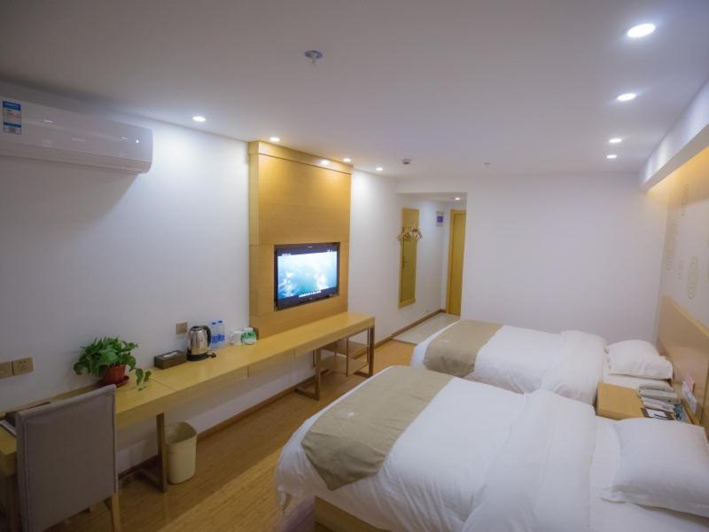 GreenTree Inn Hefei Feixi County South Jinzhai Road Jinyun International Business Hotel Sanshigang Exterior foto