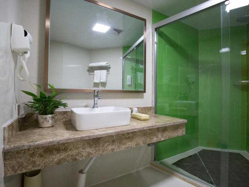 GreenTree Inn Hefei Feixi County South Jinzhai Road Jinyun International Business Hotel Sanshigang Exterior foto