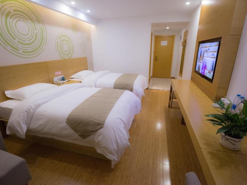 GreenTree Inn Hefei Feixi County South Jinzhai Road Jinyun International Business Hotel Sanshigang Exterior foto