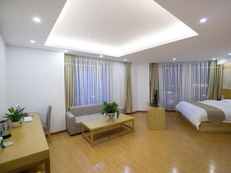 GreenTree Inn Hefei Feixi County South Jinzhai Road Jinyun International Business Hotel Sanshigang Exterior foto