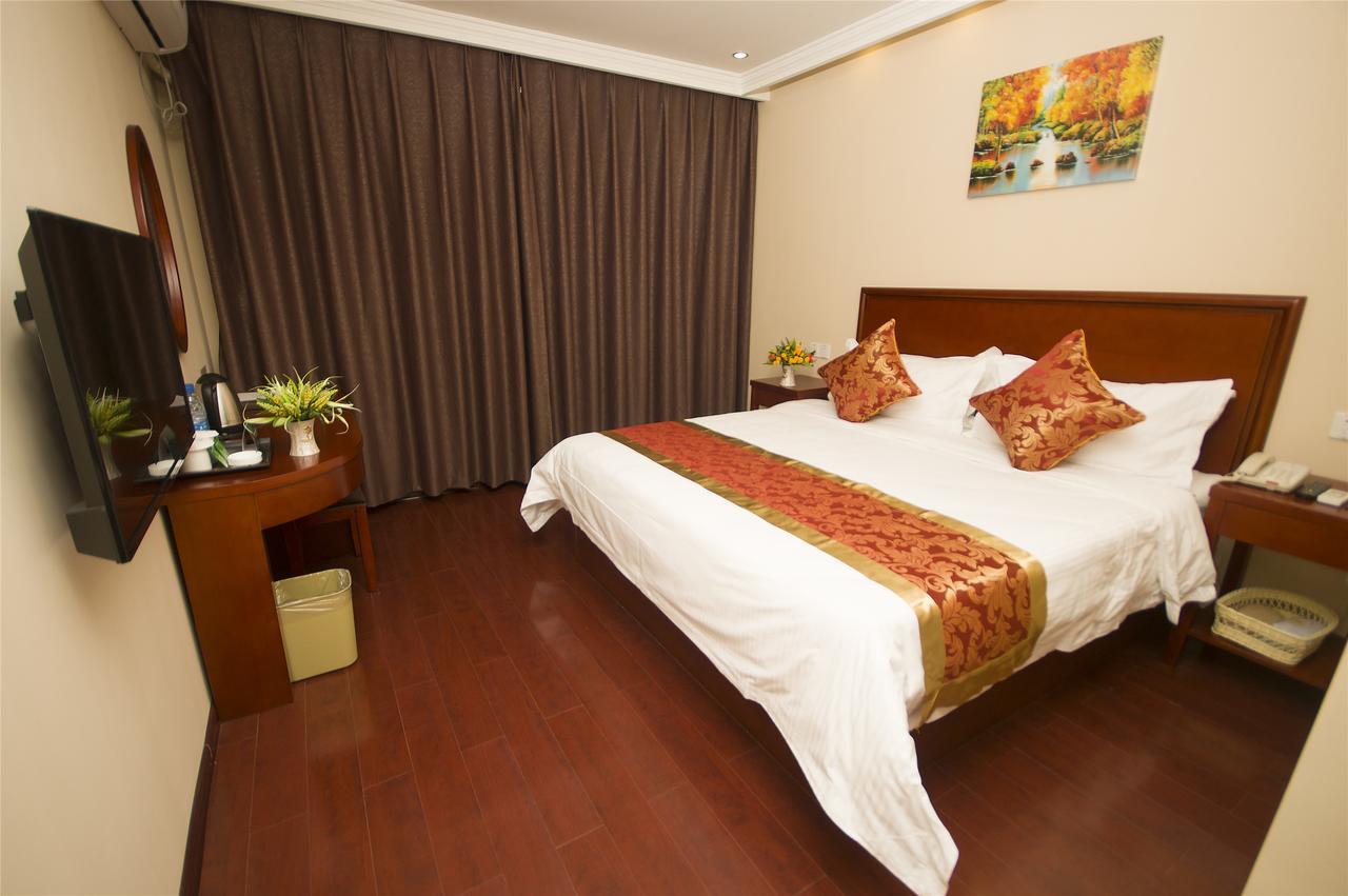 GreenTree Inn Hefei Feixi County South Jinzhai Road Jinyun International Business Hotel Sanshigang Exterior foto
