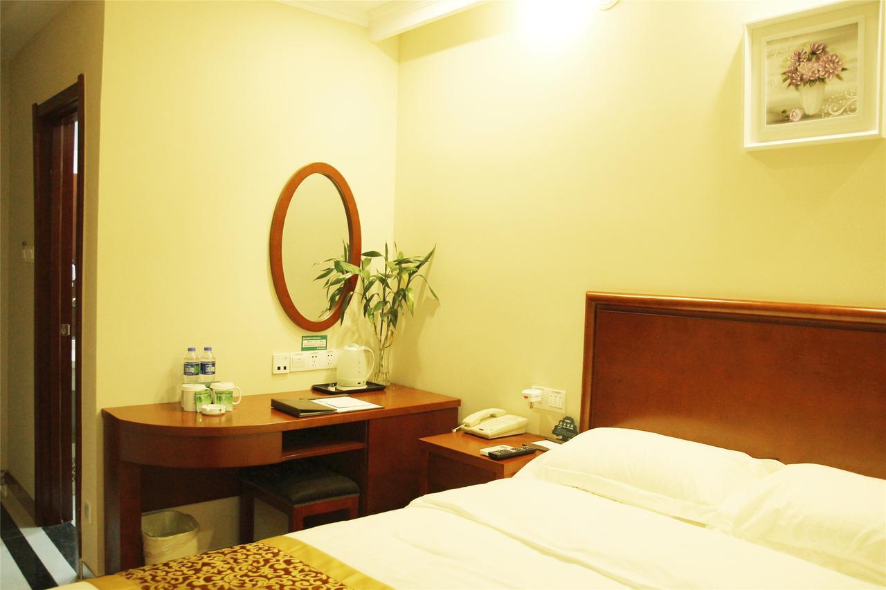 GreenTree Inn Hefei Feixi County South Jinzhai Road Jinyun International Business Hotel Sanshigang Exterior foto